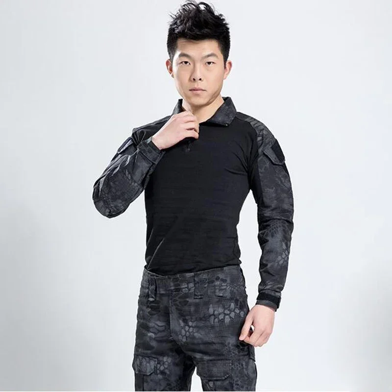 S-4XL Outdoor G2 Camouflage US - đánh giá và giá Tactical Military Shirt Cargo