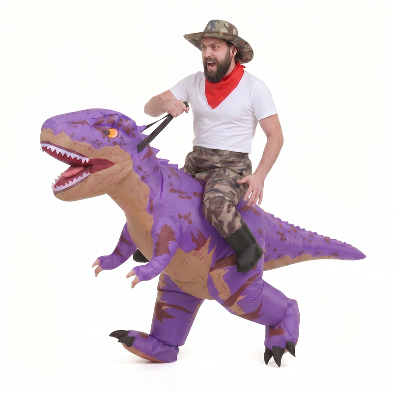 Funny Camo purple T-Rex Inflat - đánh giá và giá Suits