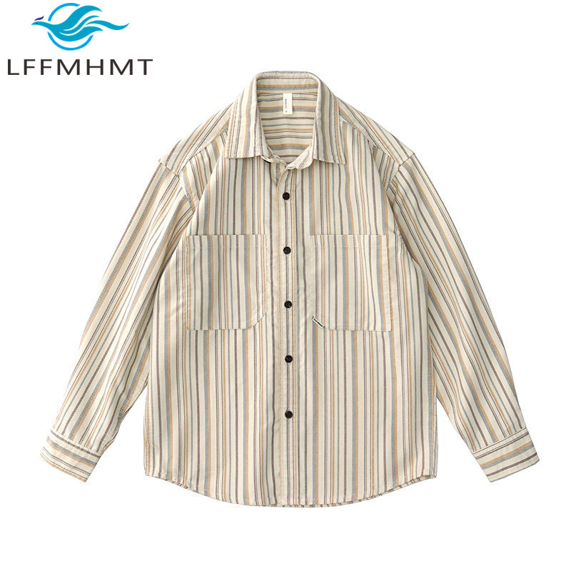 Men Japanese Vintage Artistic  - đánh giá và giá Corduroy Button Up Shirt Men