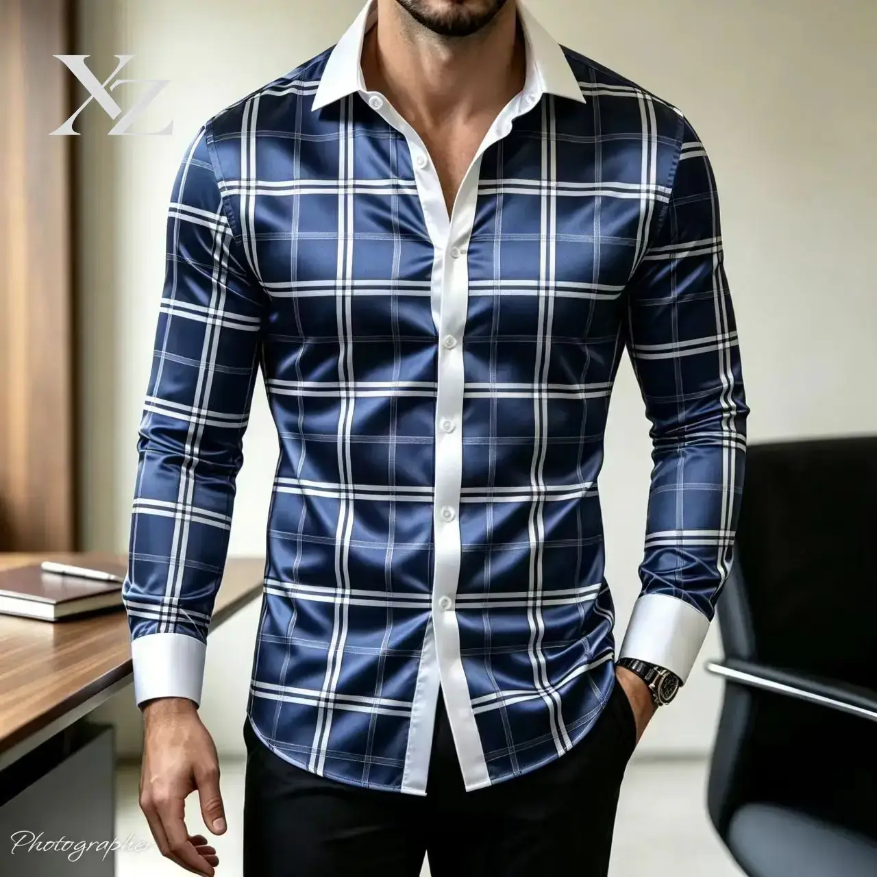 Hot Sale Men's Slim Fit Long S - đánh giá và giá Mens Satin Silk Dress Shirt